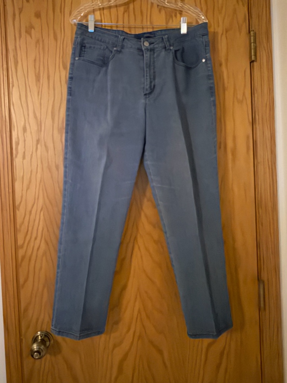 Northcrest Women's Straight Jeans in Slate Blue